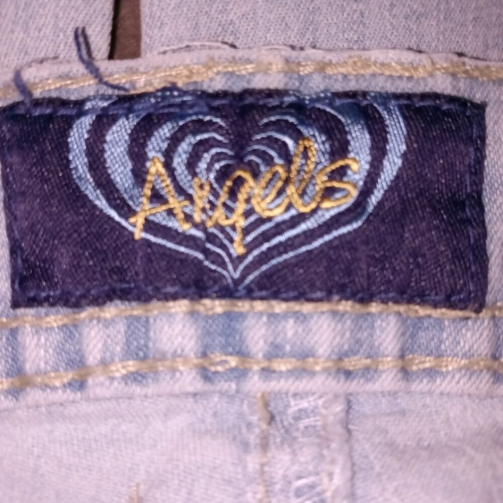 Angels Y2K blue jeans